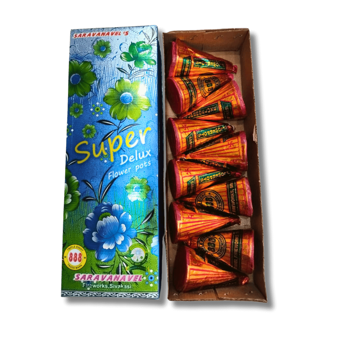Flower Pot Cracker Super Deluxe