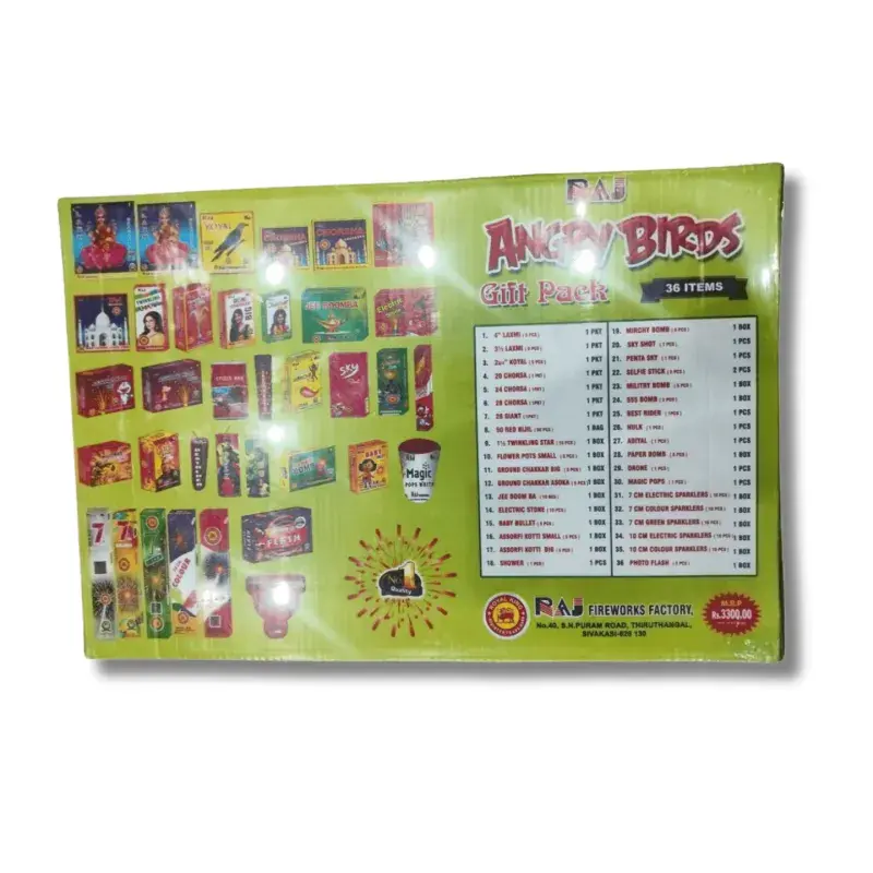 Crackers Gift Box (36 Items) Back